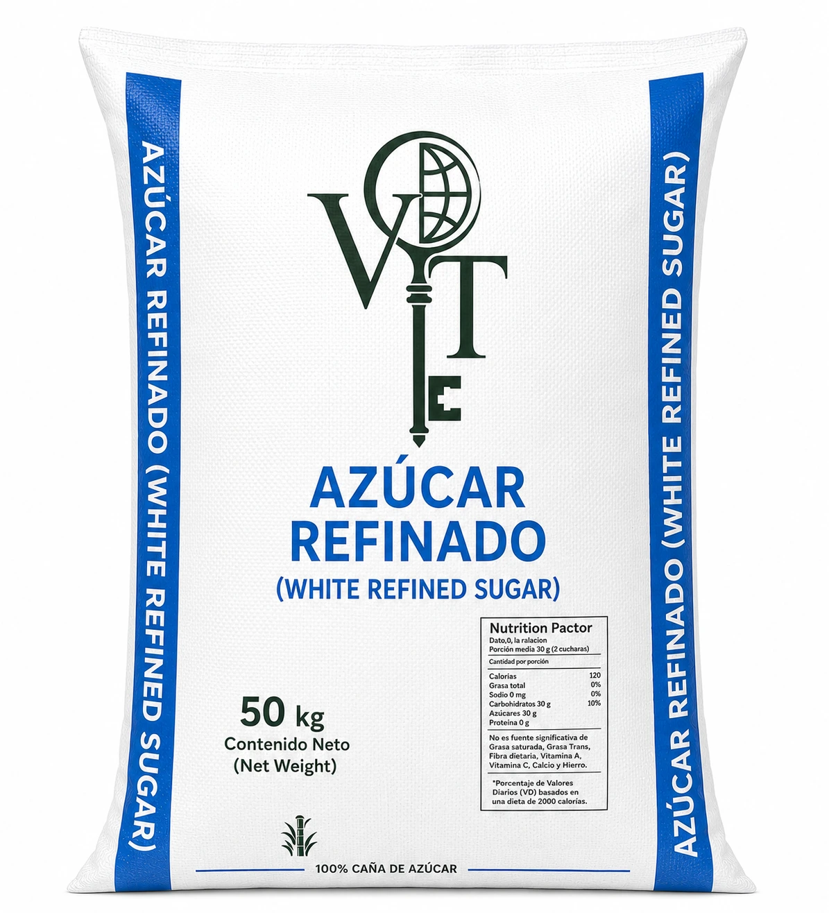 Azúcar ICUMSA 45 de Brasil
